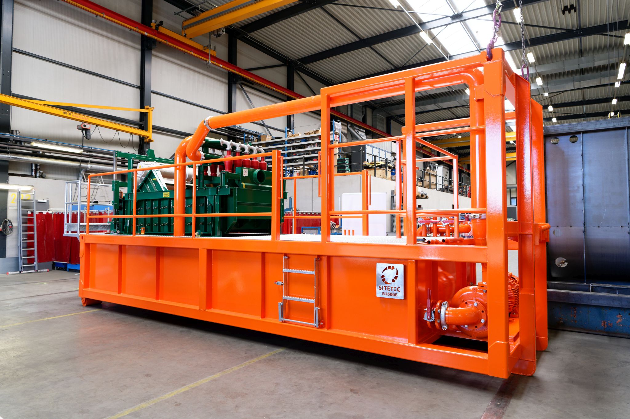SiteTec Recycle Machine gemaakt door Consmema