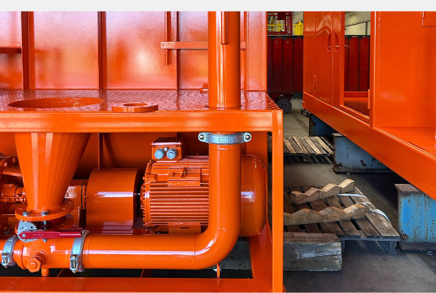 Mix unit SiteTec, machineonderdelen, metaal bewerking