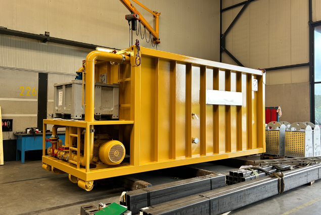 Mix unit Machineframe SiteTec