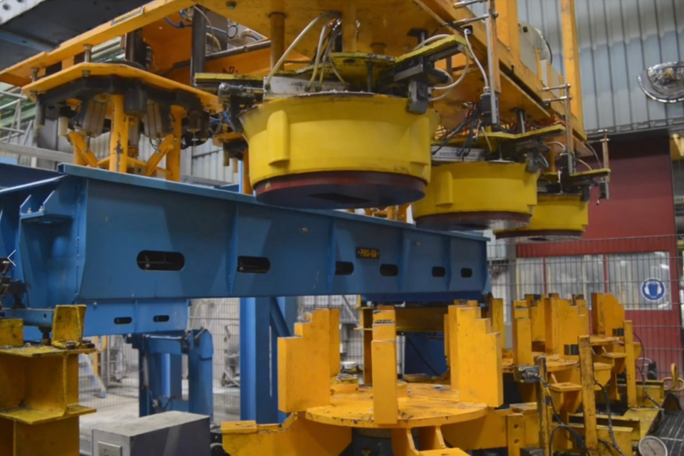 Putdeksel mallen voor productielijn