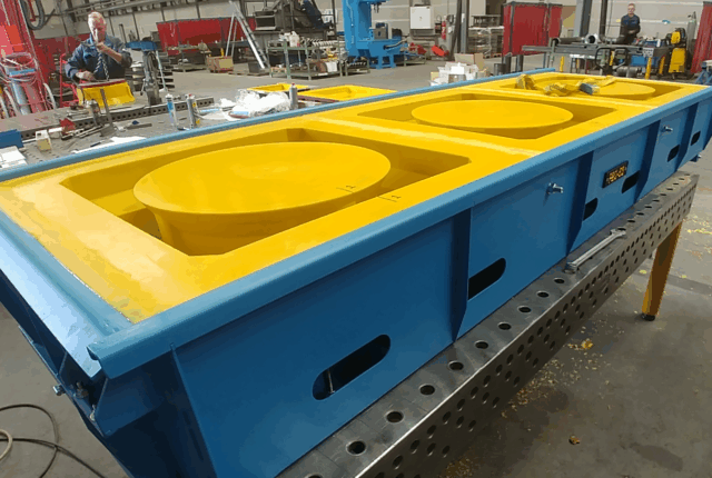 Putdeksel mallen - productie Consmema