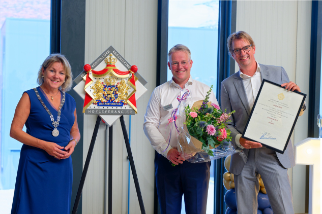 Consmema 100 jaar - predicaat Hofleverancier