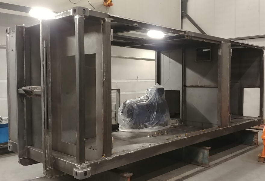 Machine frame, lasconstructie Consmema