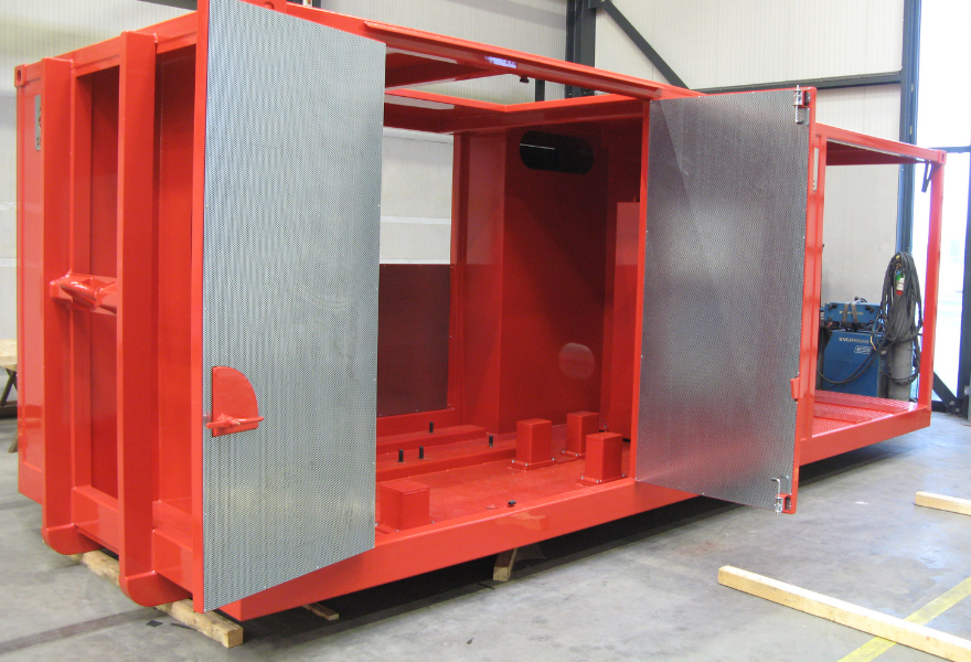 Pomp Unit Machineframe SiteTec