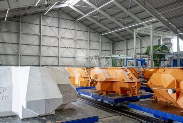 Levvel - versteviging afsluitdijk, stalen mallen